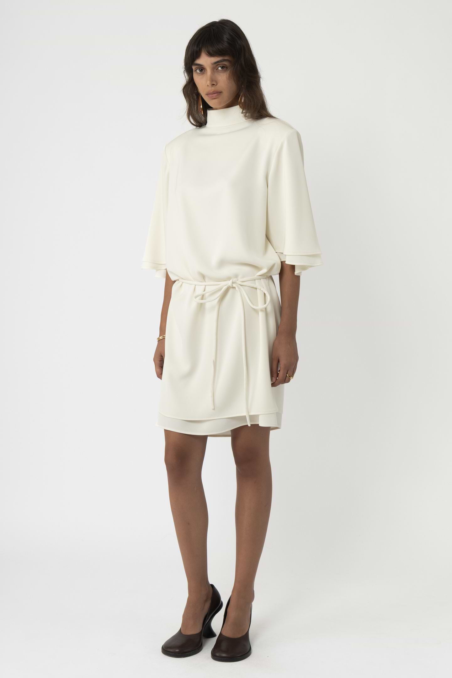 Belted Mini Dress