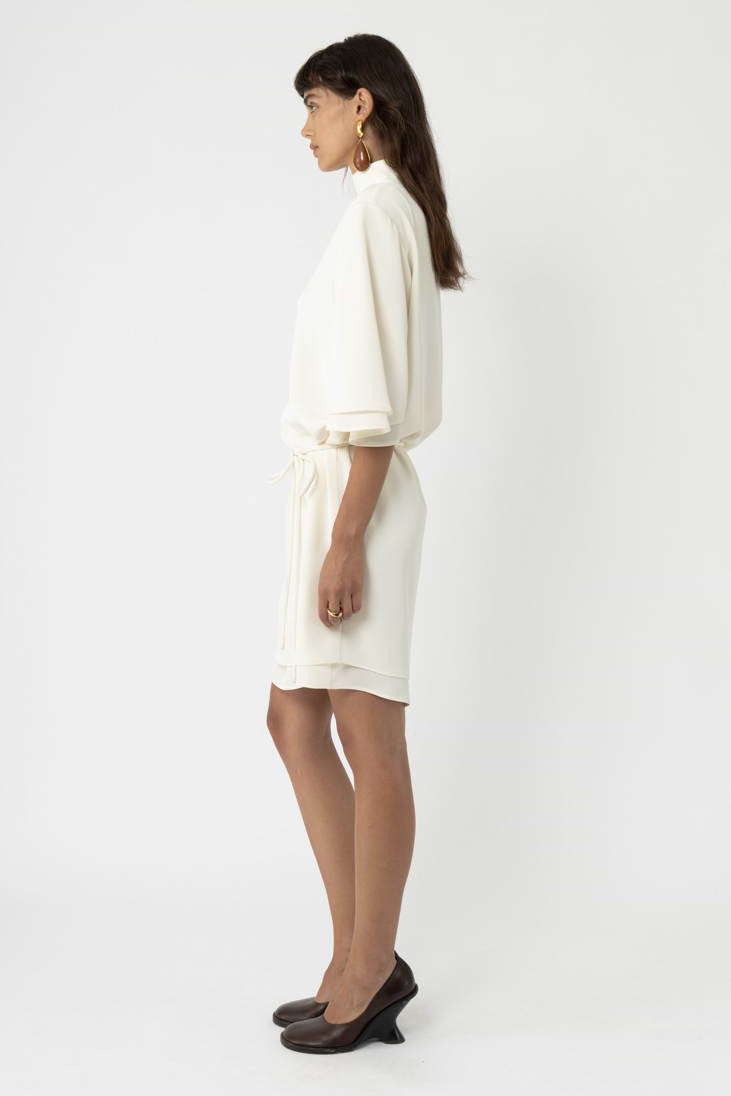 Belted Mini Dress