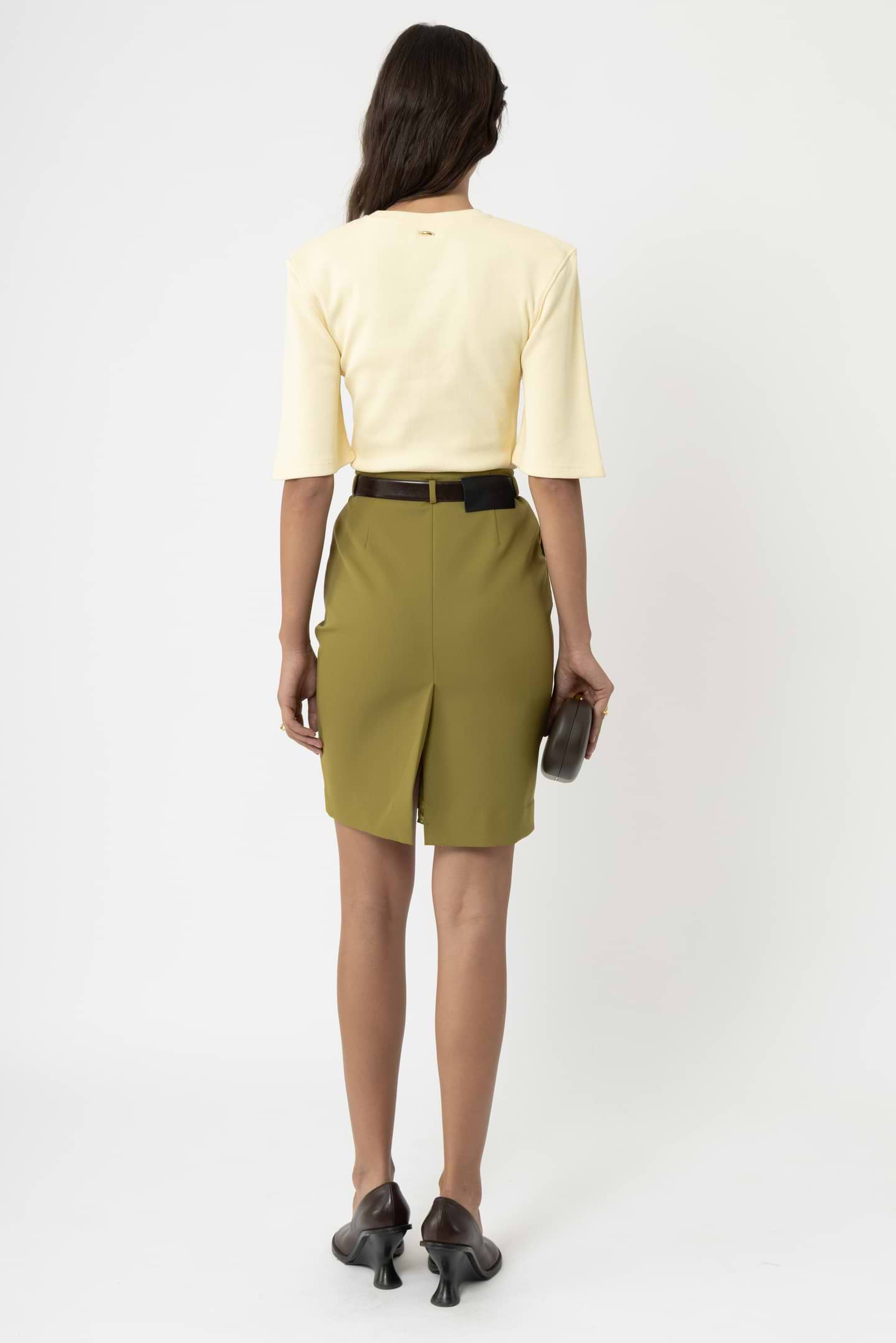 Structured Shoulder T-shirt