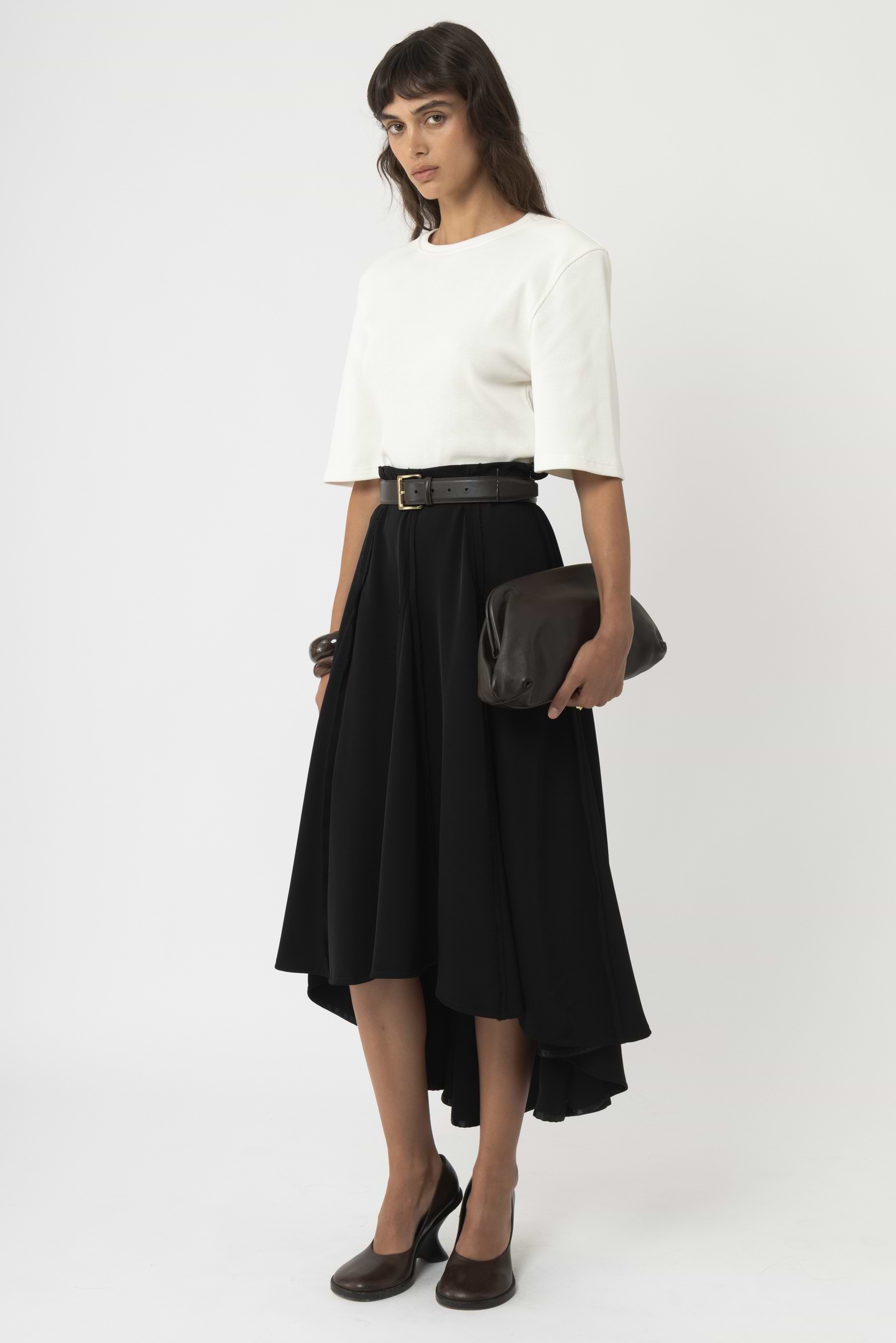 Structured Shoulder T-shirt