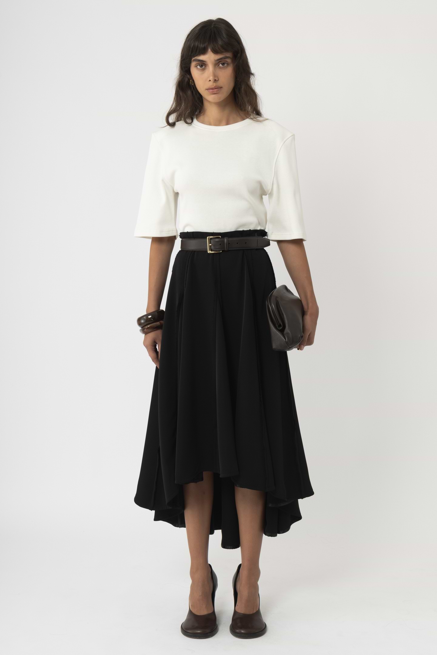 Structured Shoulder T-shirt