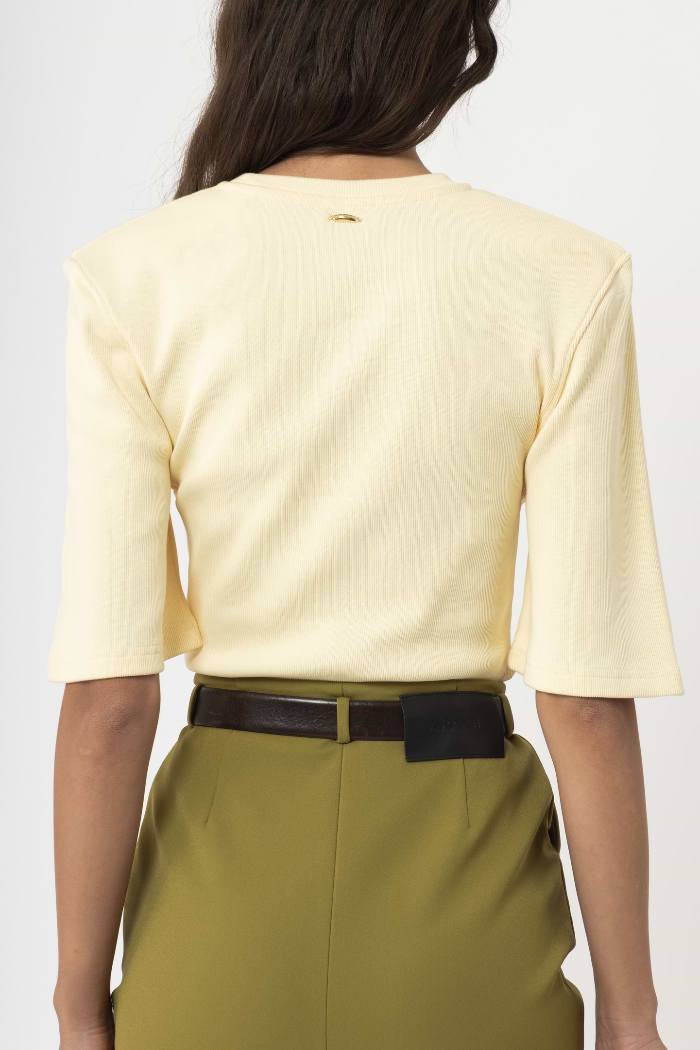 Structured Shoulder T-shirt