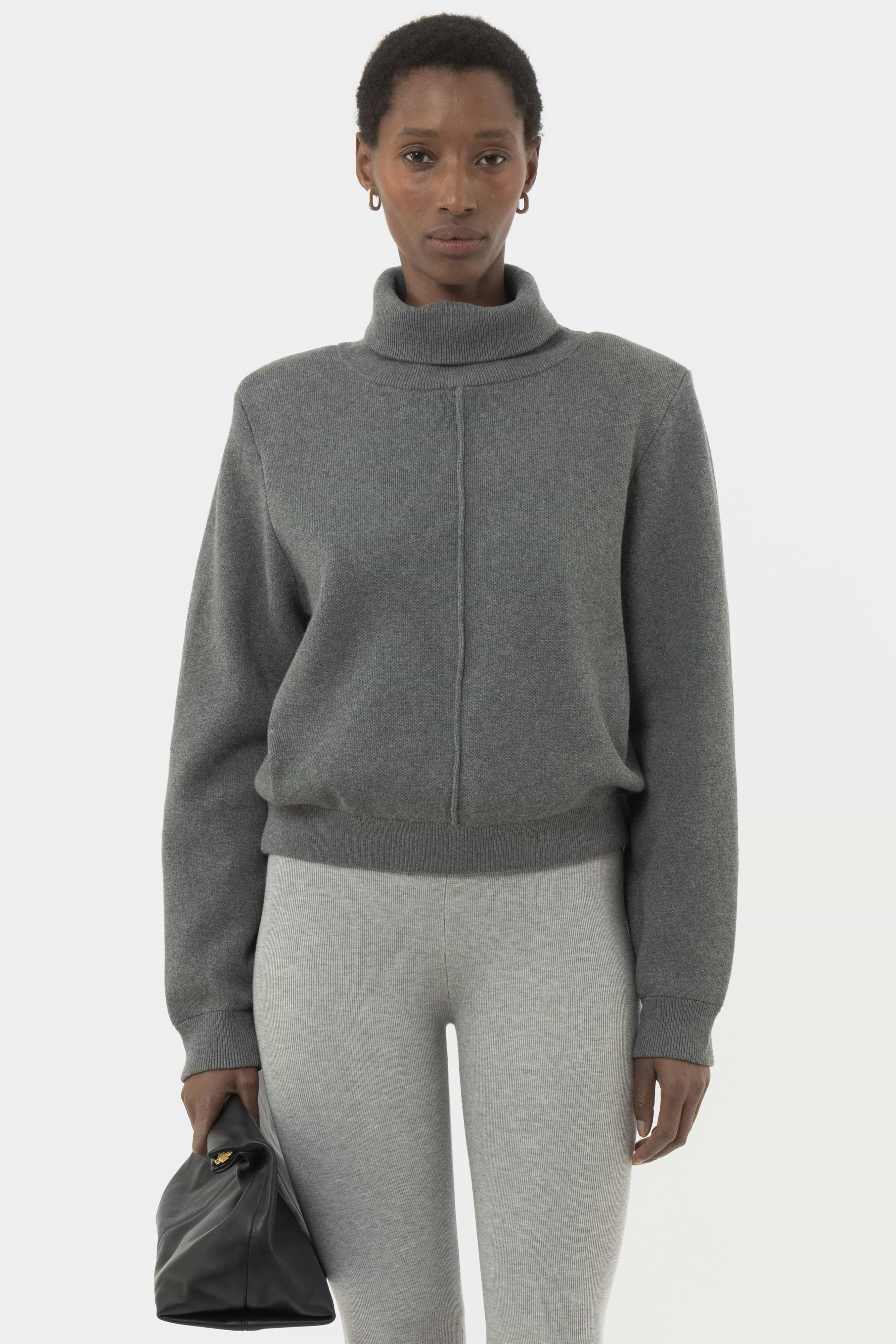 Structured Rib Knit Sweater