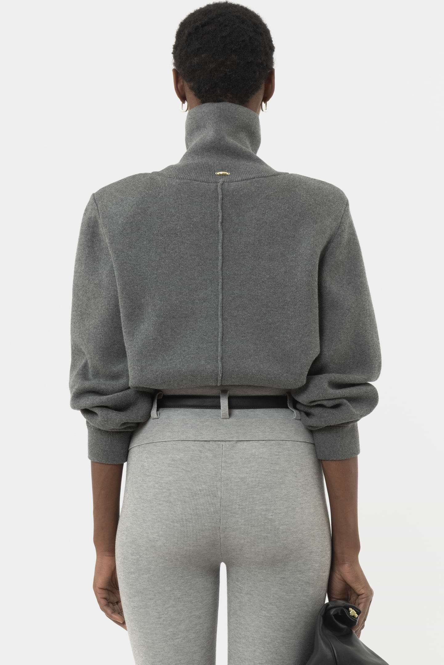 Structured Rib Knit Sweater