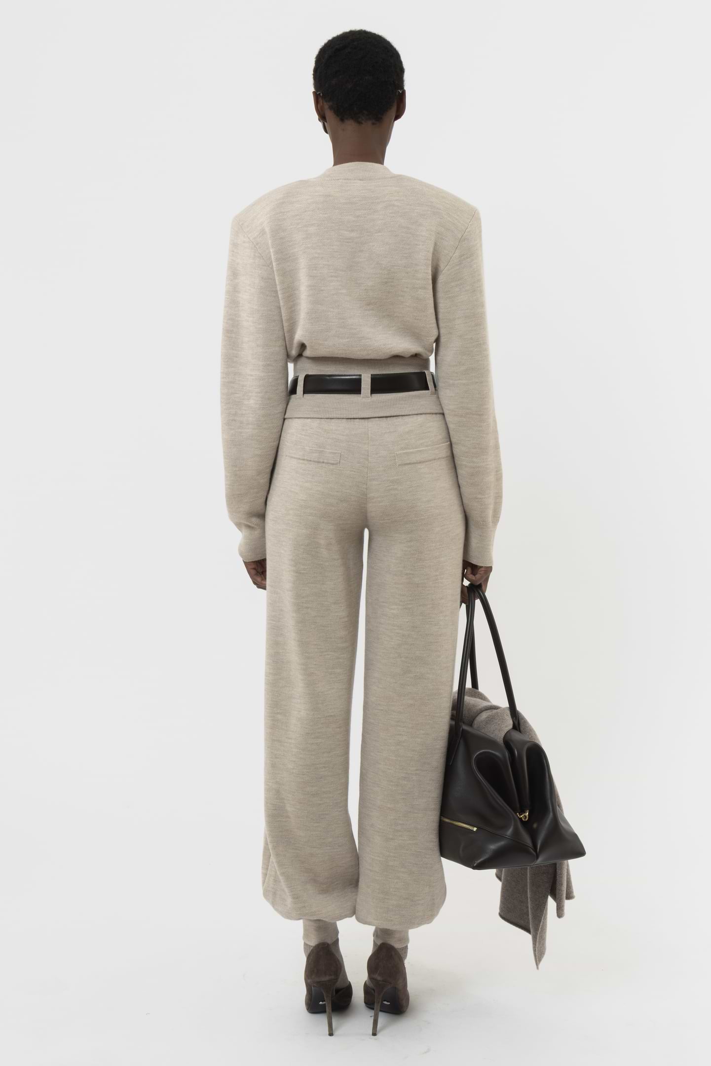 Foldover Knitted Pants