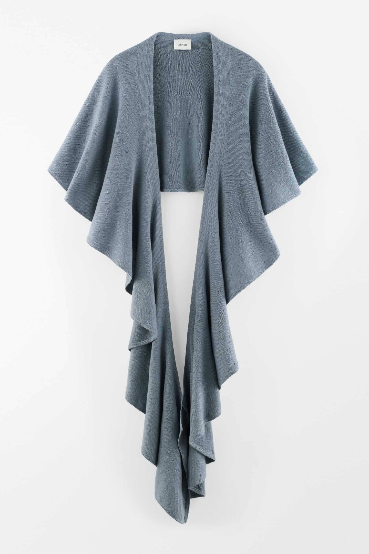 Ruffled Knit Scarf