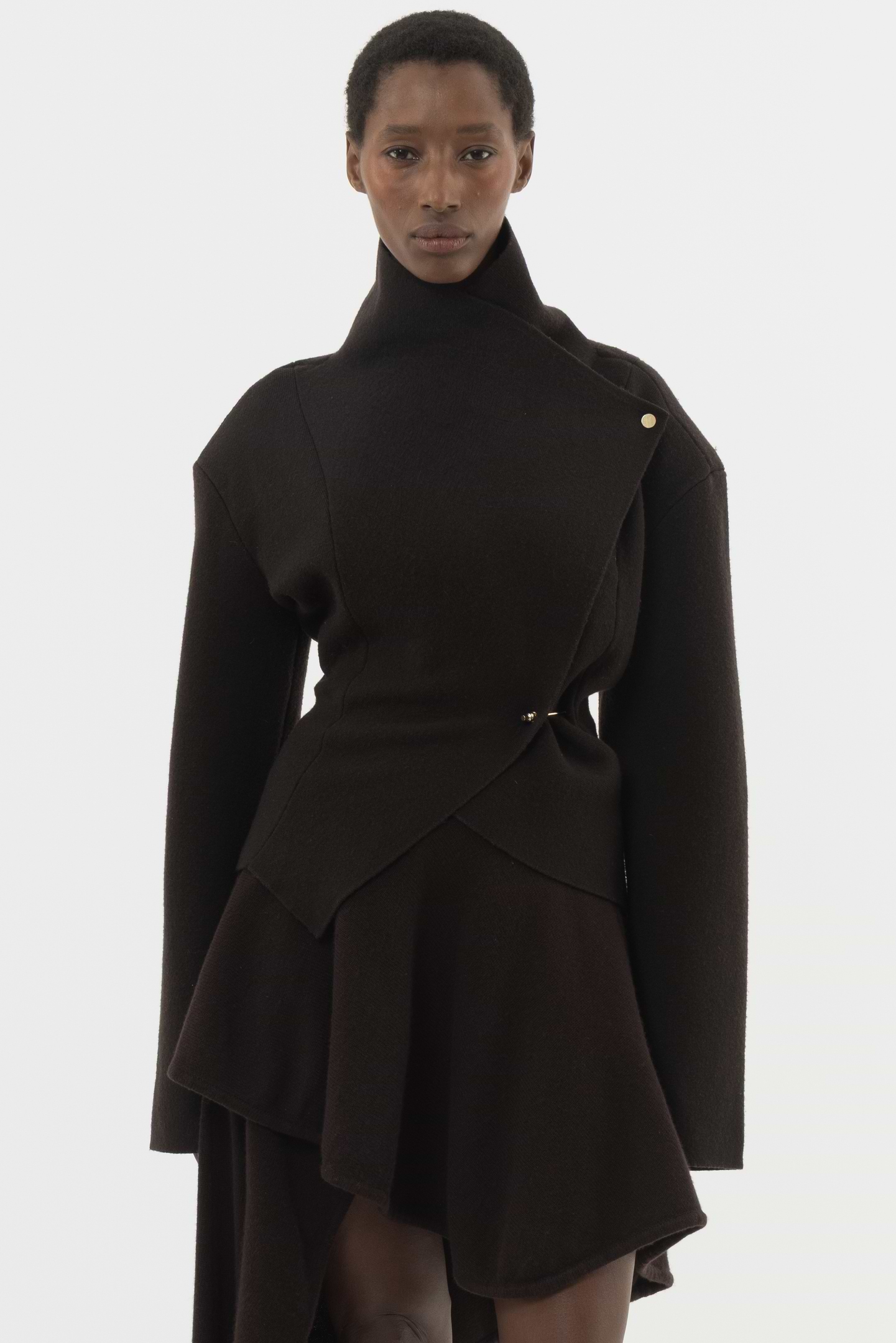 Asymmetric Pin Blazer