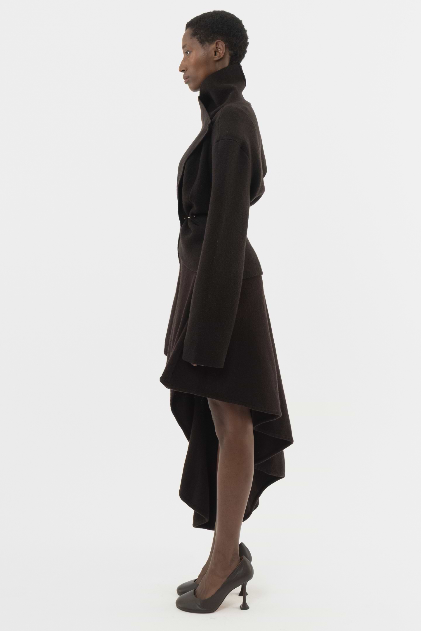 Asymmetric Pin Blazer