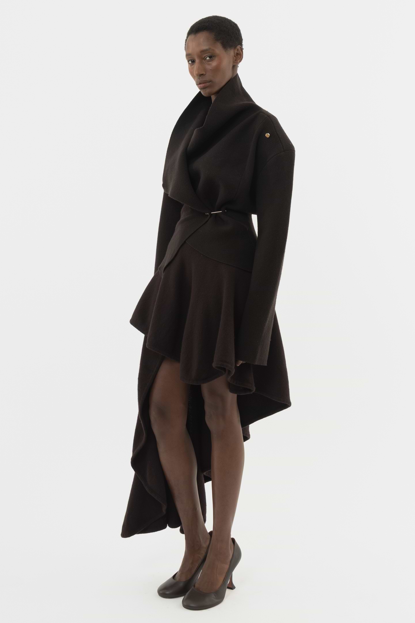 Asymmetric Pin Blazer