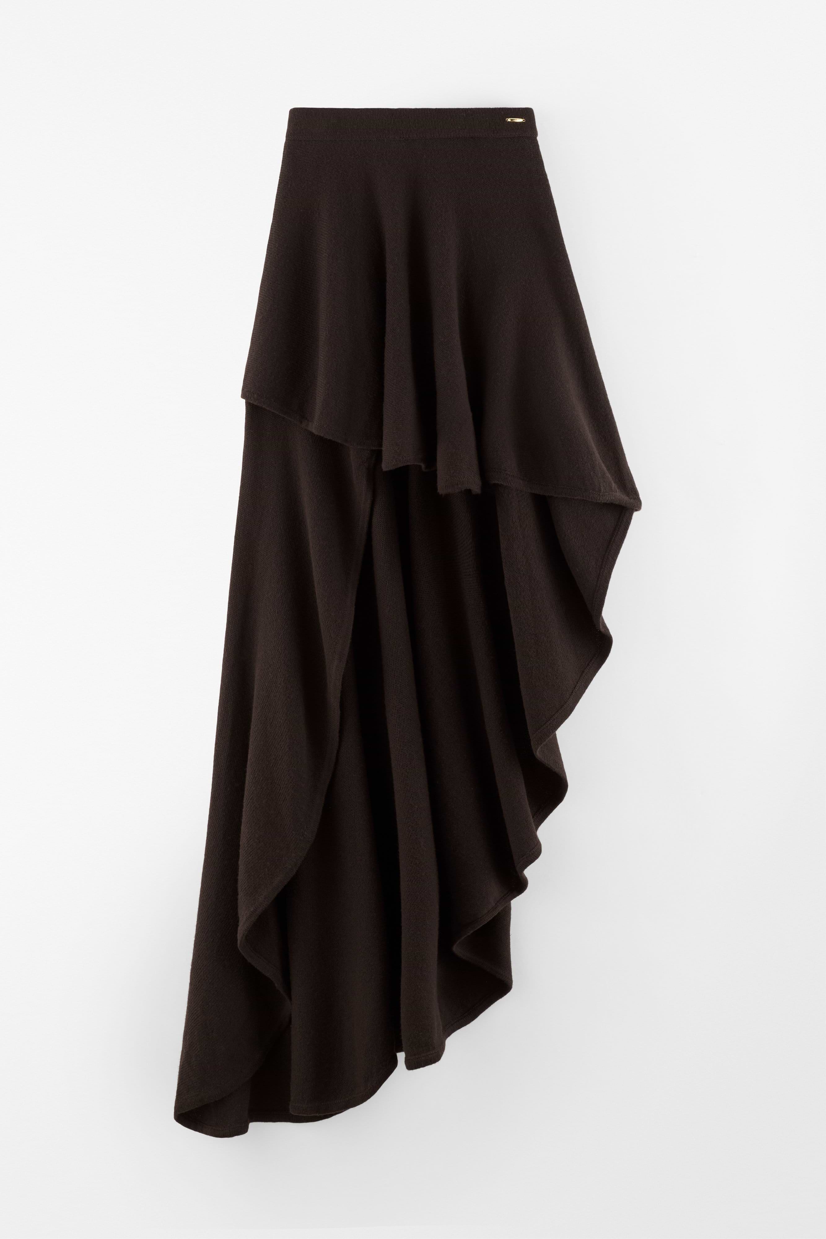 Knitted Spiral Skirt