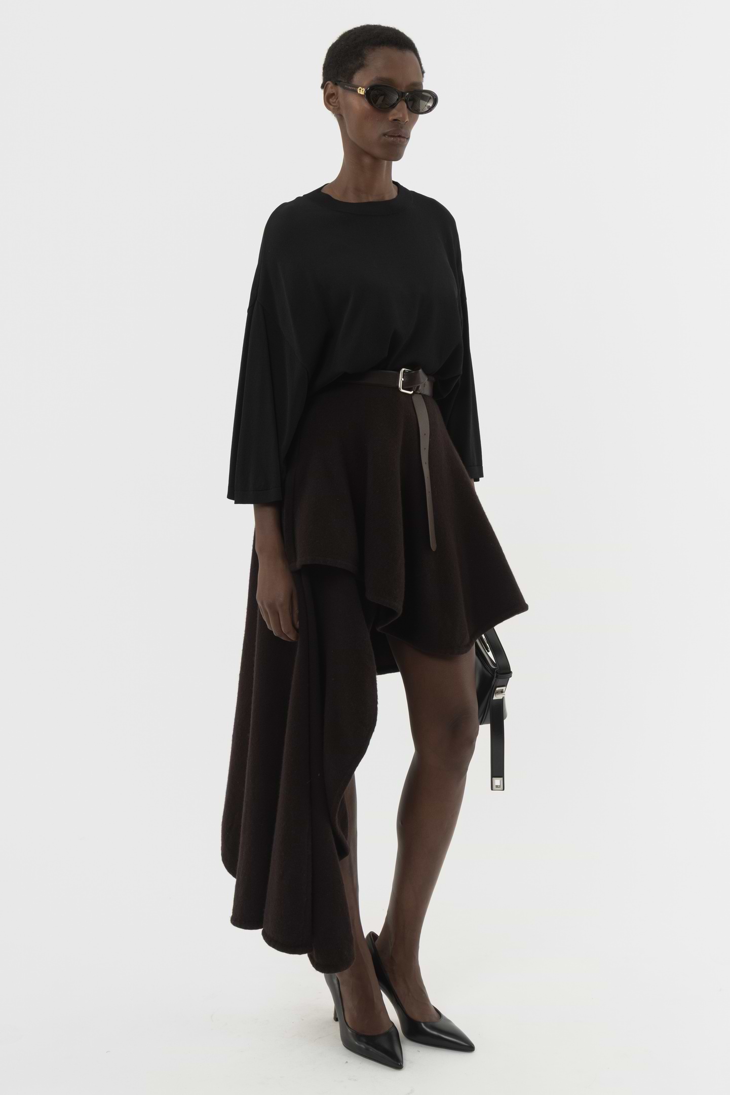 Knitted Spiral Skirt