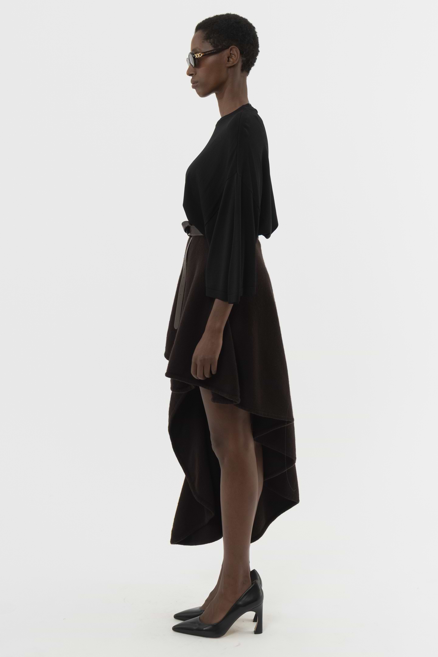 Knitted Spiral Skirt