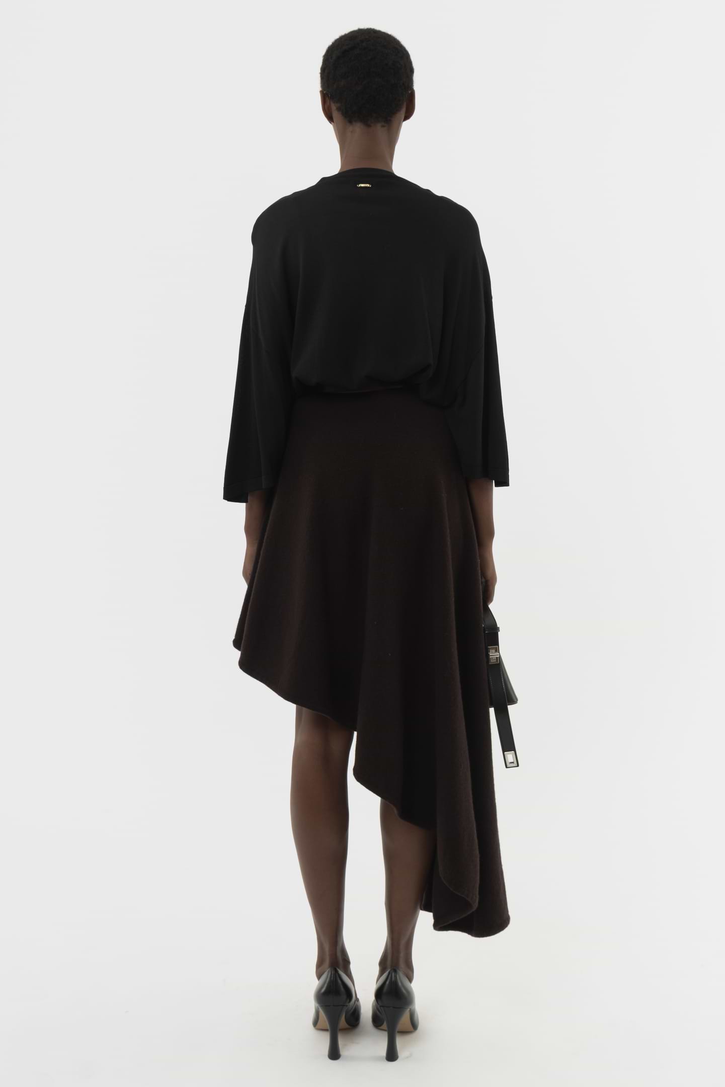 Knitted Spiral Skirt