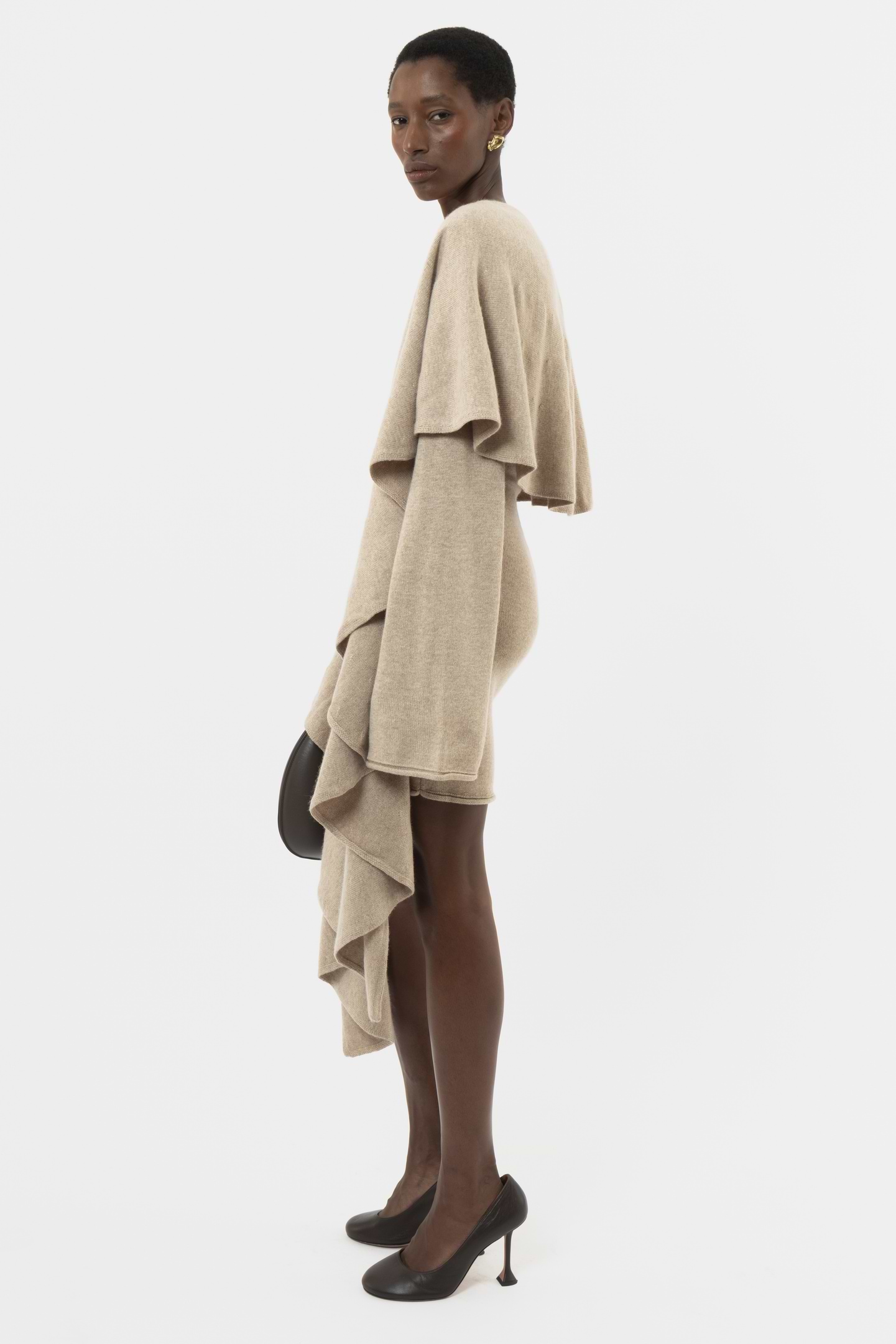Ruffled Scarf Dress