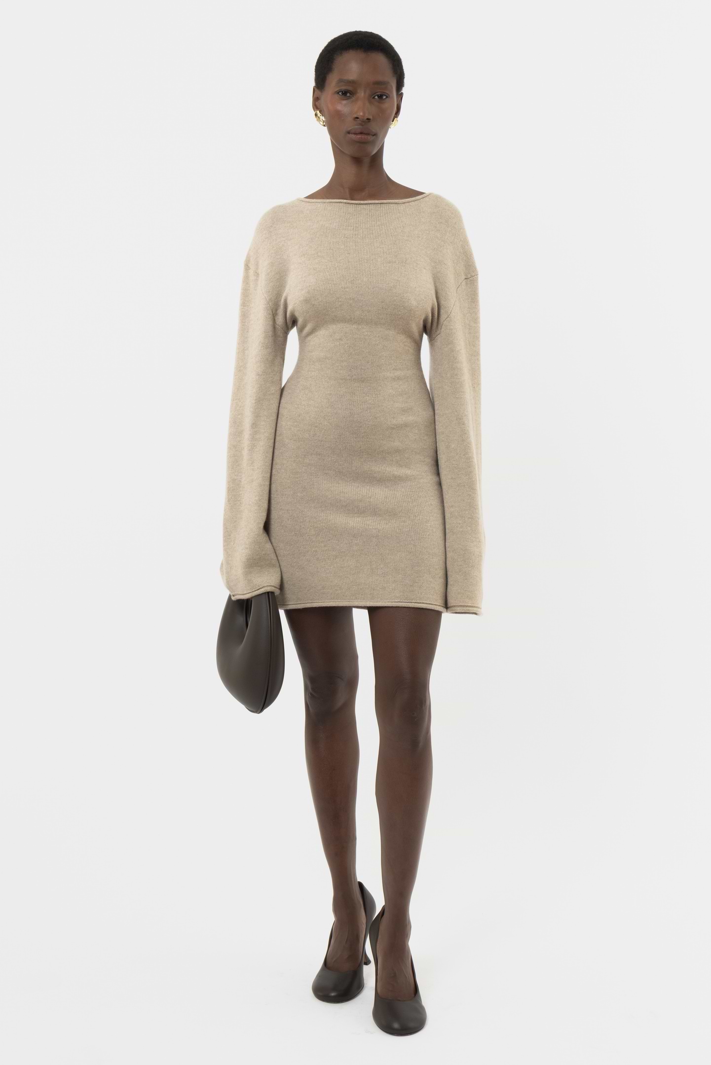 Ruffled Scarf Dress