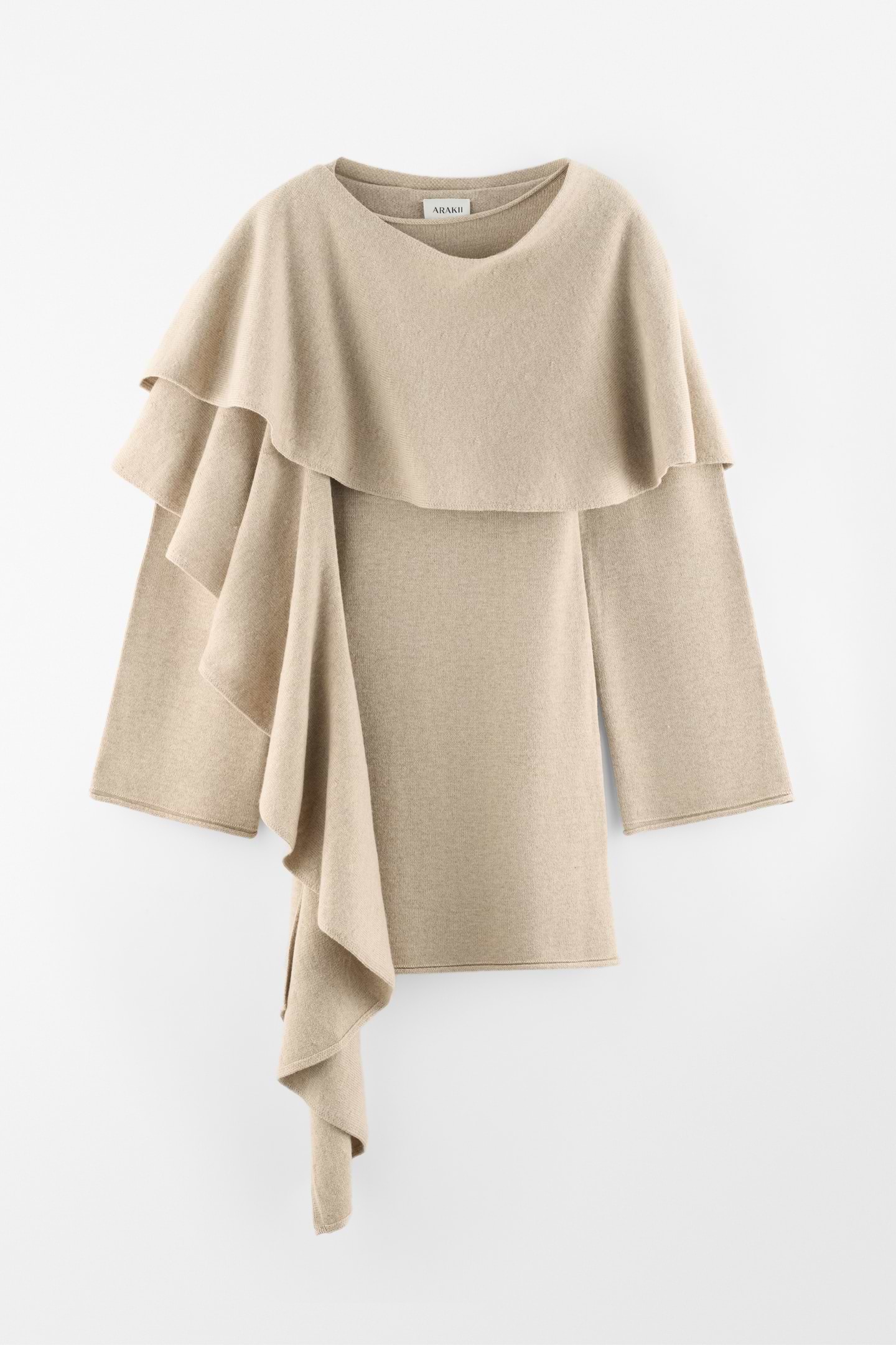 Ruffled Scarf Dress