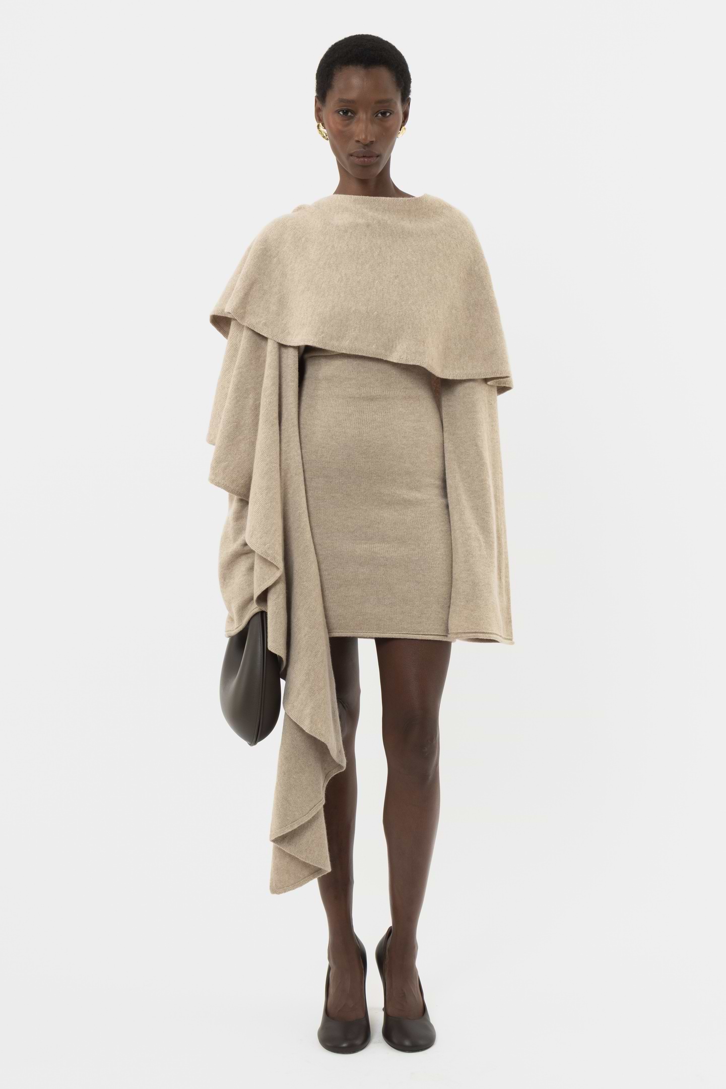 Ruffled Scarf Dress