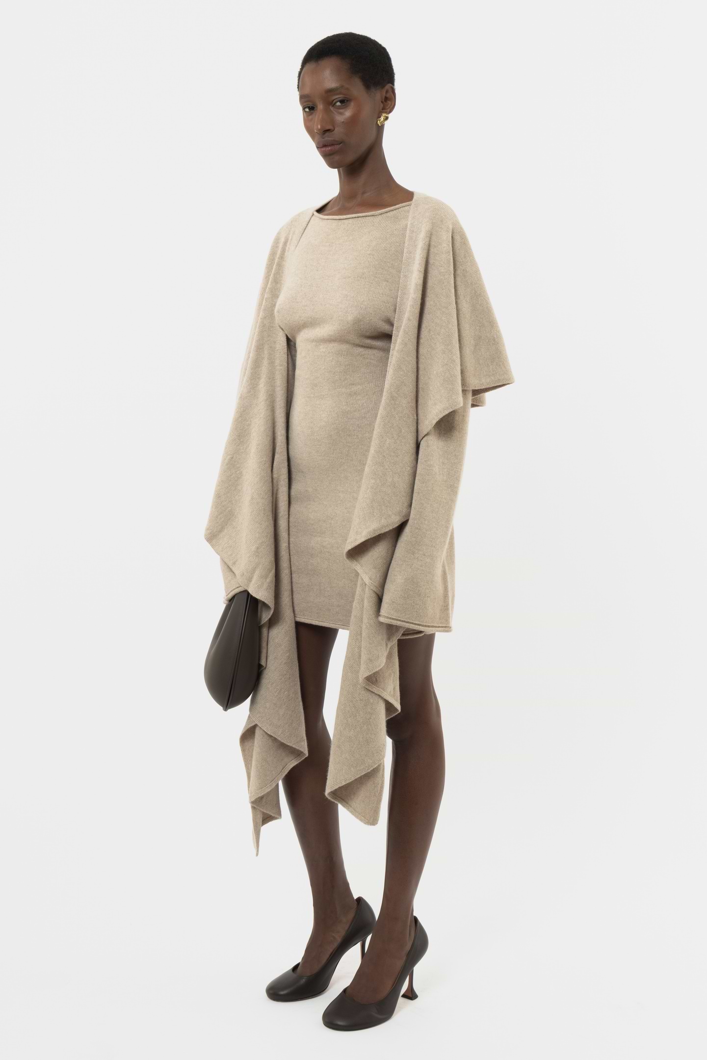 Ruffled Scarf Dress