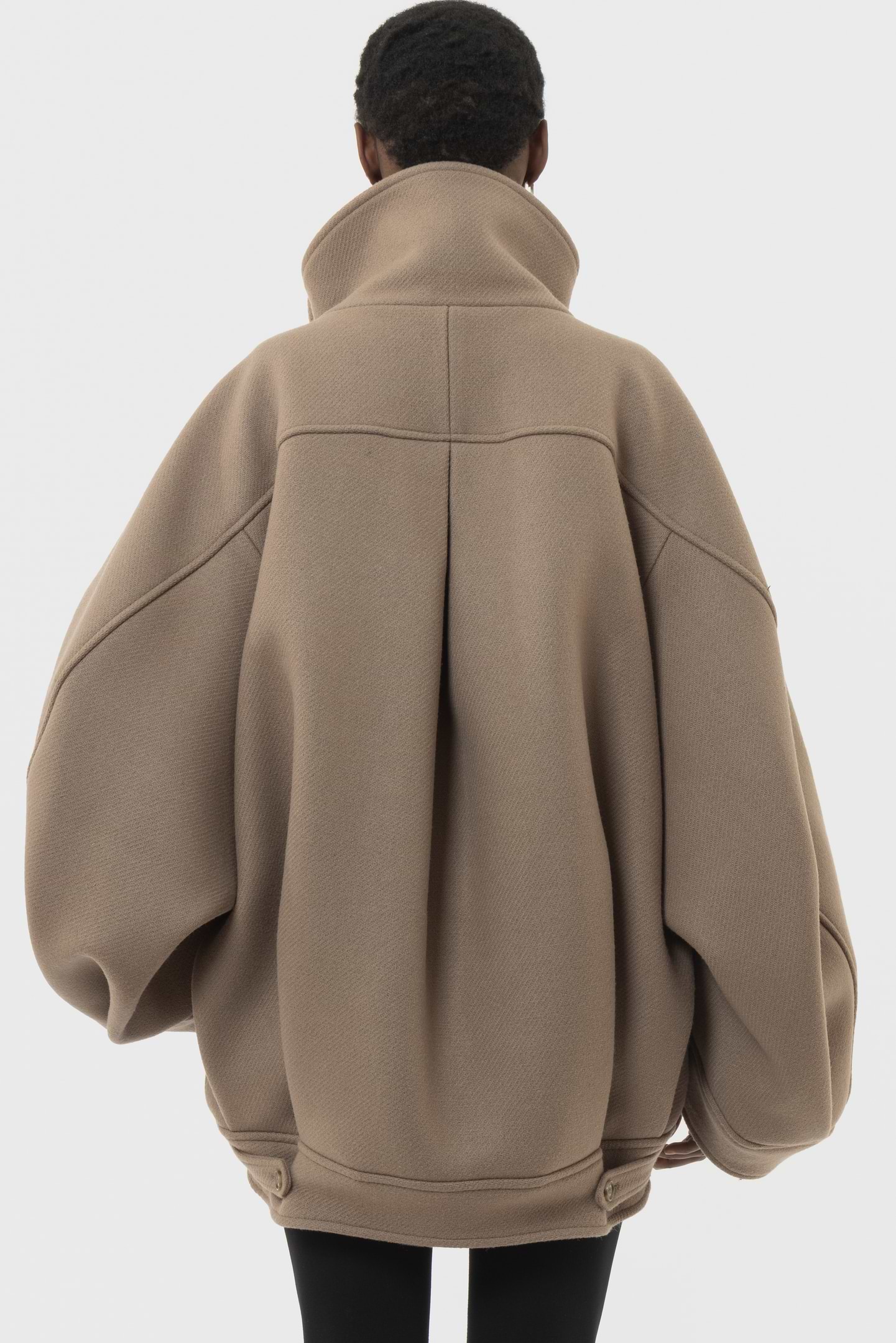 Voluminous Wool Jacket - Shipping date 16-19th Oct