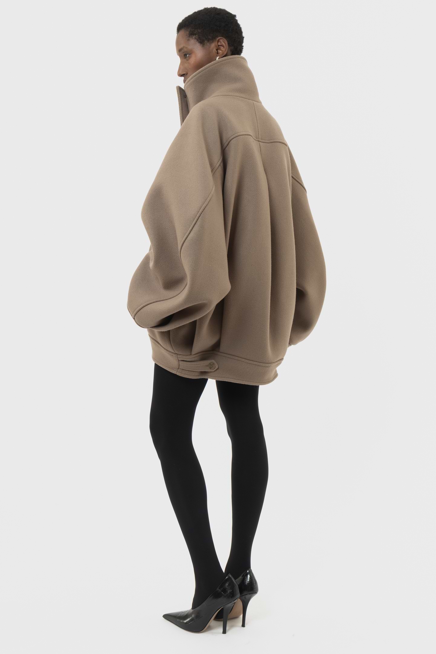 Voluminous Wool Jacket - Shipping date 16-19th Oct