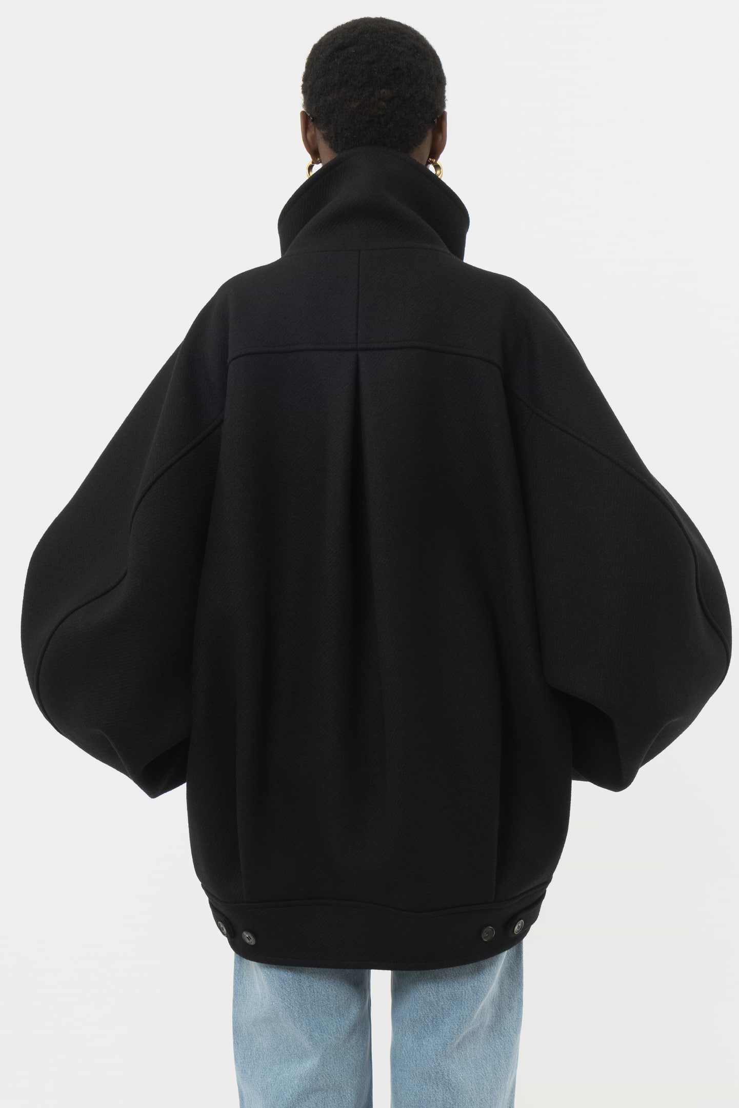Voluminous Wool Jacket - Shipping date 5-6th Nov