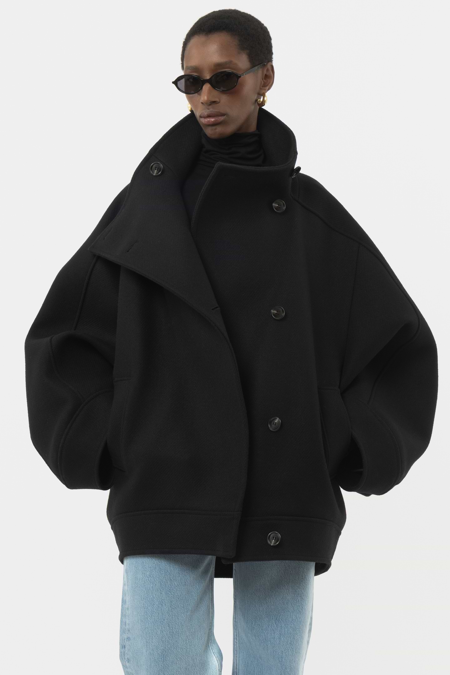 Voluminous Wool Jacket - Shipping date 5-6th Nov