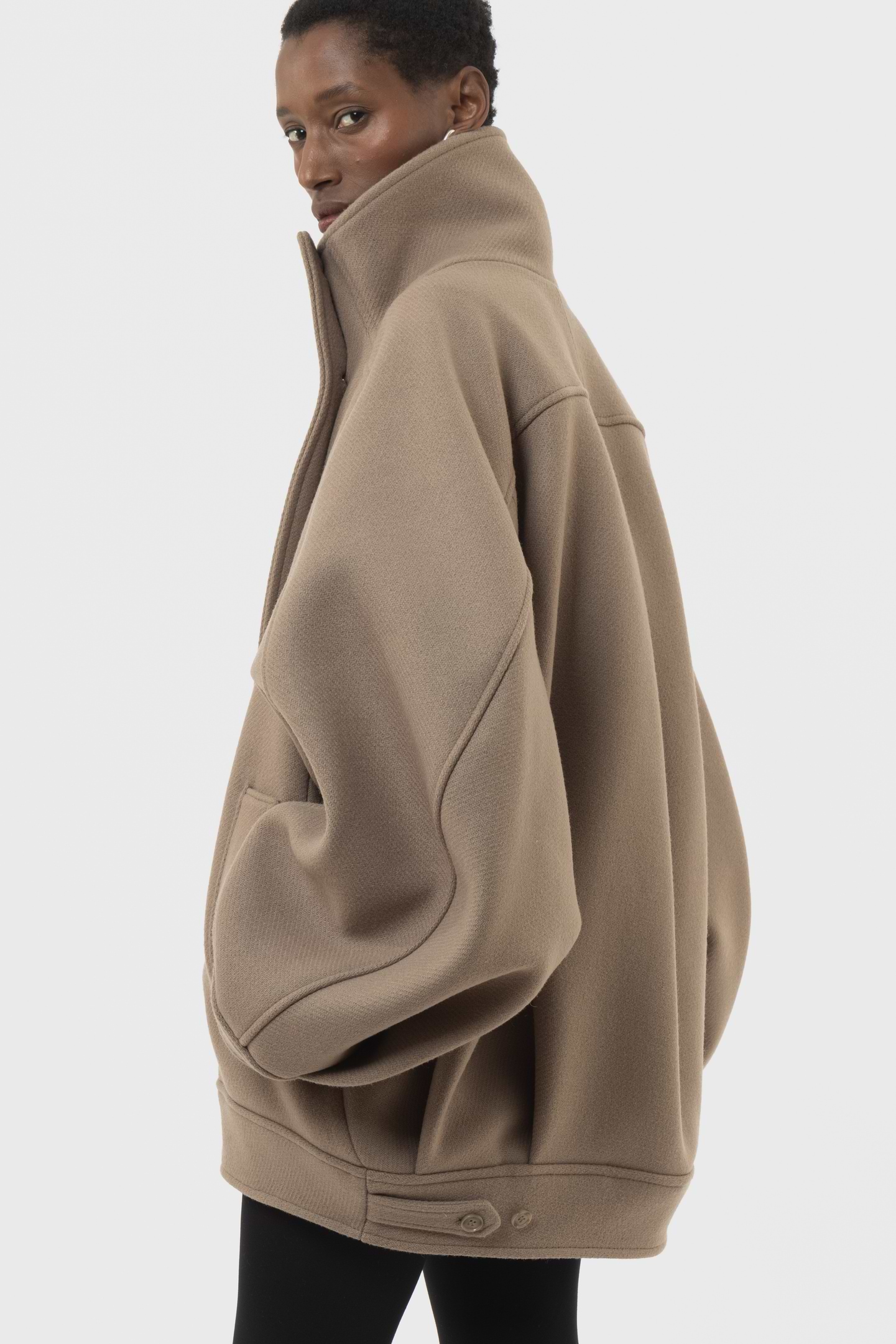 Voluminous Wool Jacket - Shipping date 16-19th Oct