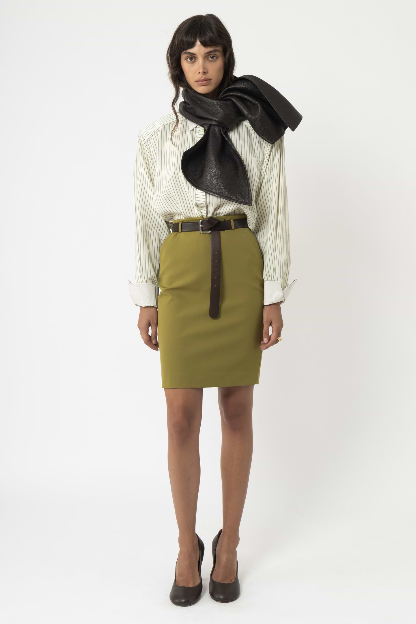 Leather Scarf