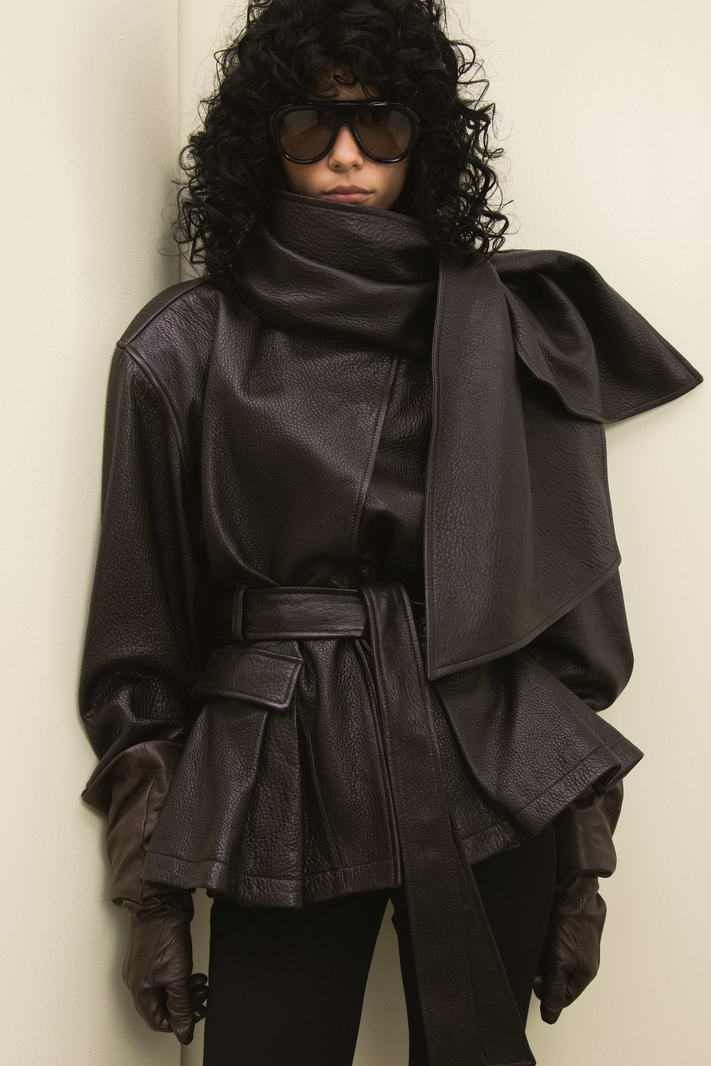 Leather Scarf
