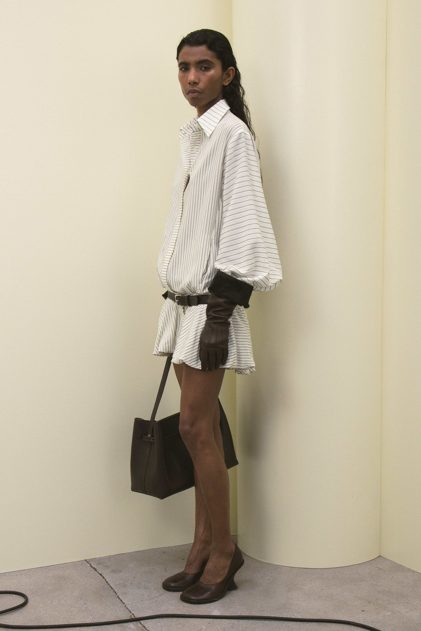 Balloon Shirt Dress