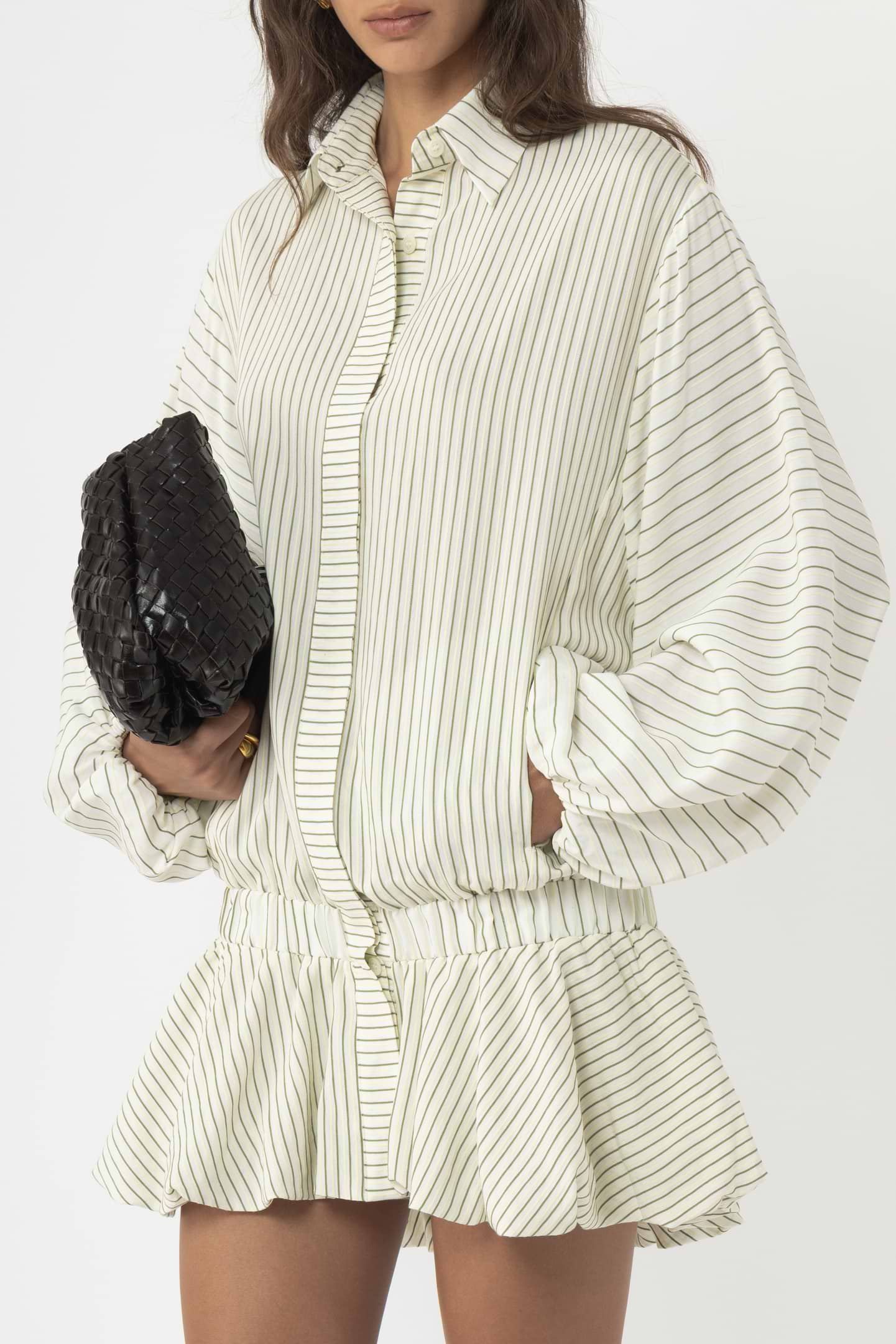 Balloon Shirt Dress