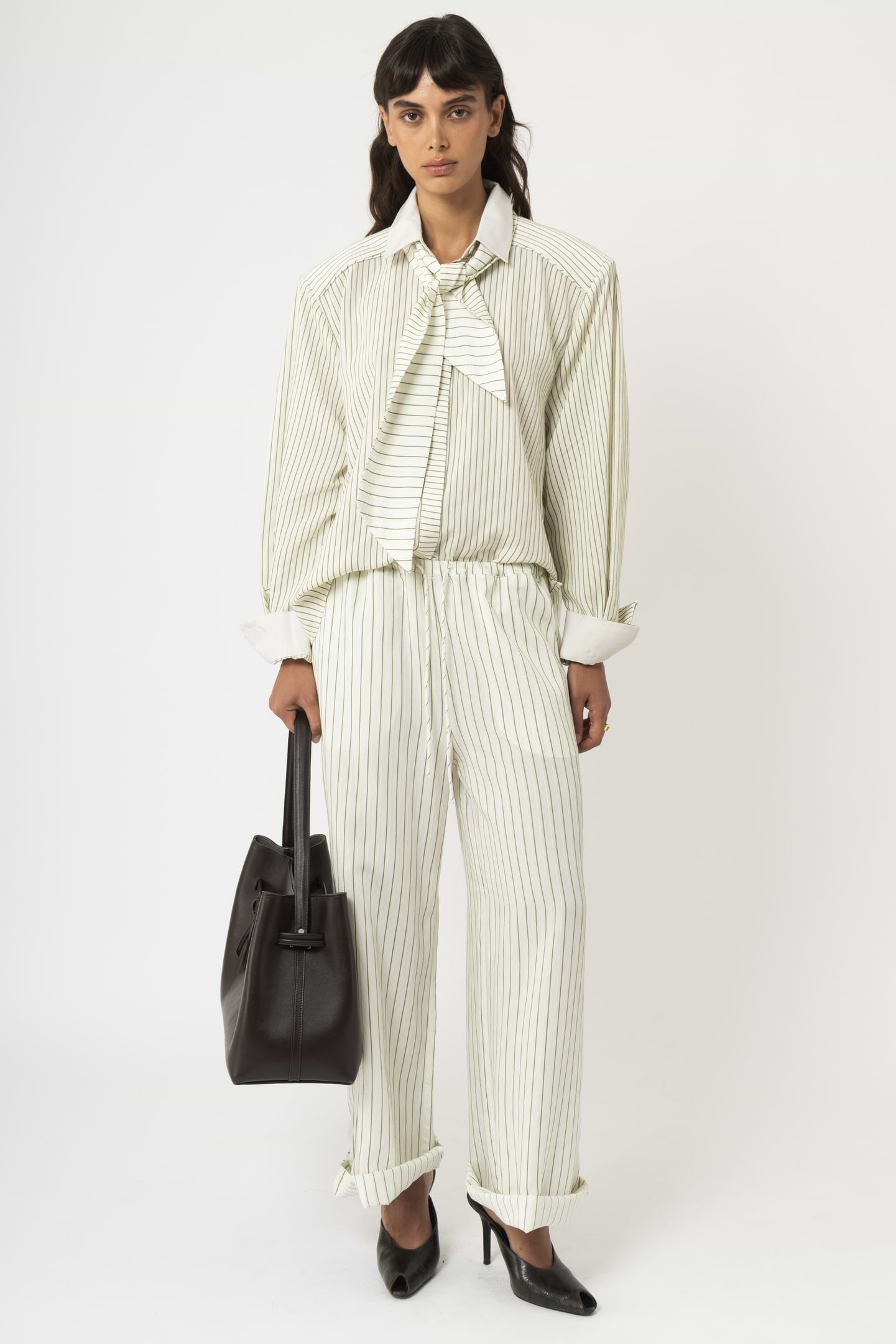 Boxy Striped Shirt