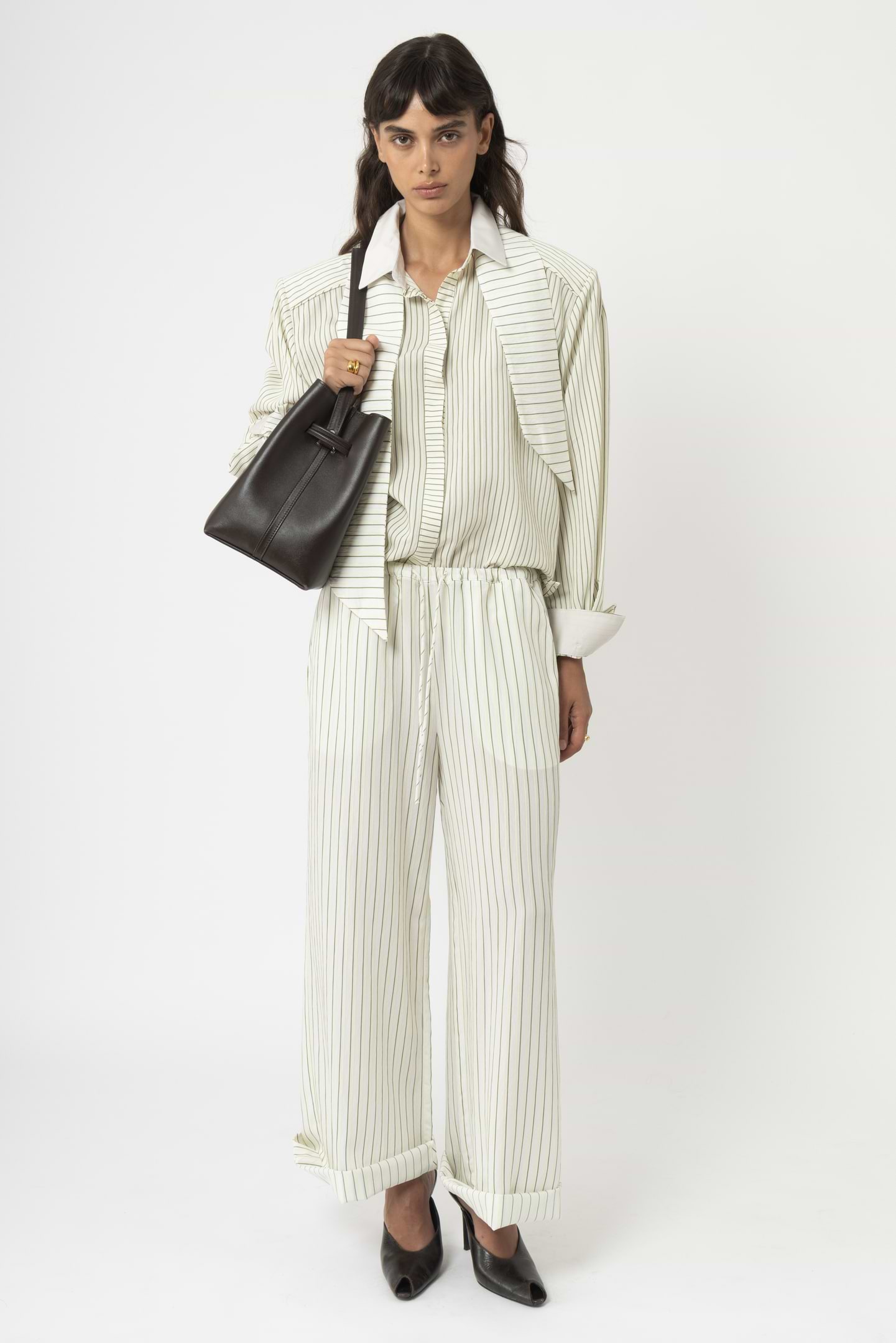 Boxy Striped Shirt