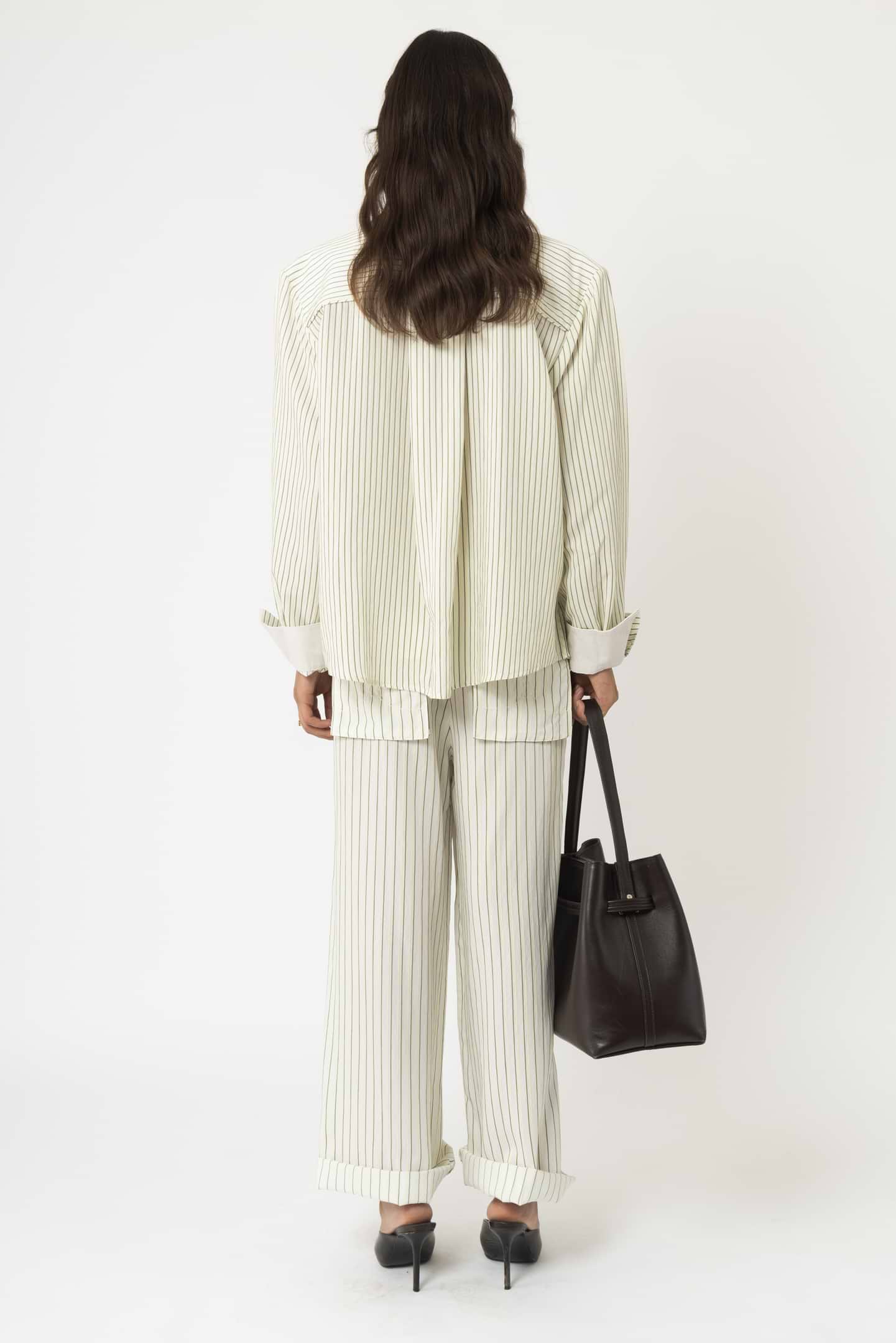 Boxy Striped Shirt