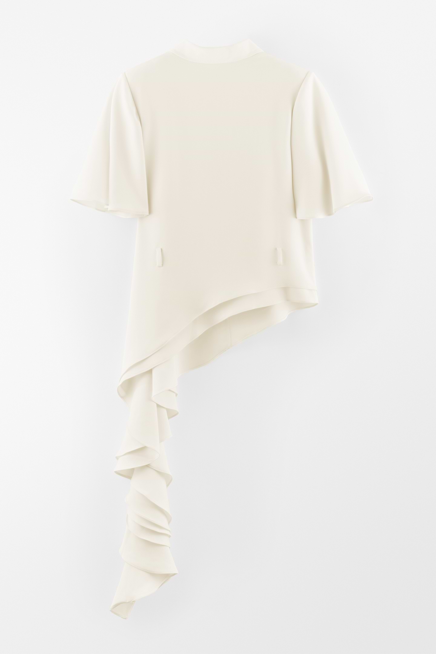 Asymmetric Ruffled Top