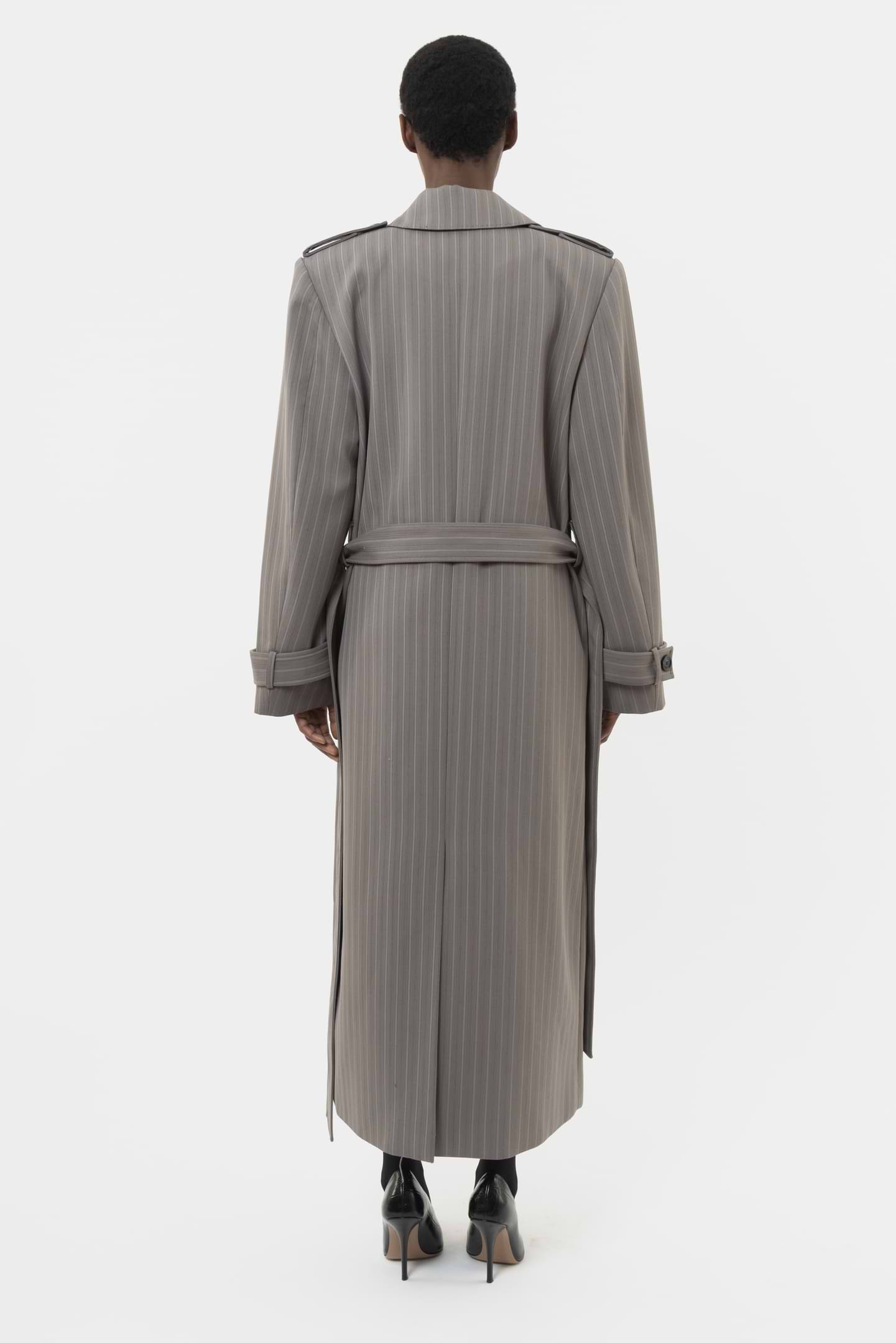 Striped Structured Coat