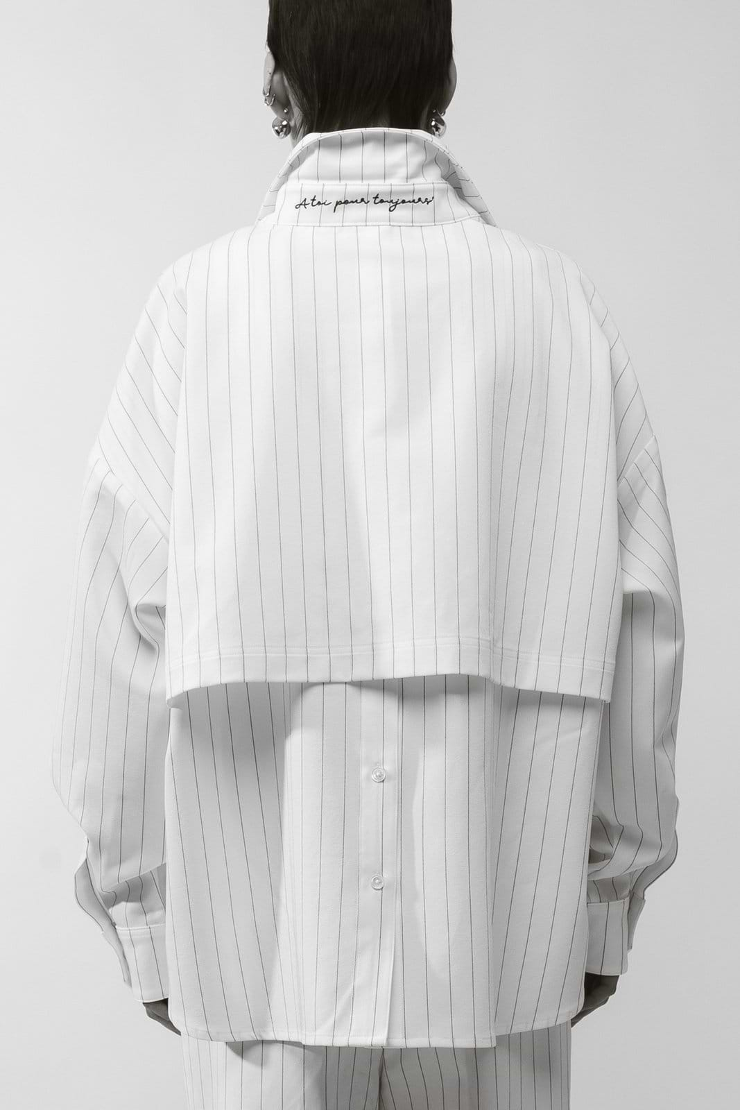 Pinstripe shirt