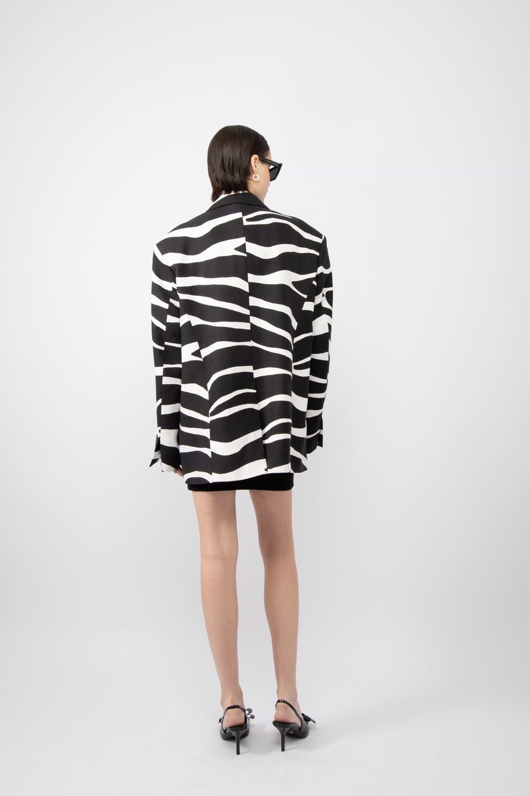 The Amaya Zebra Blazer - Arakii The Amaya Zebra Blazer - Arakii