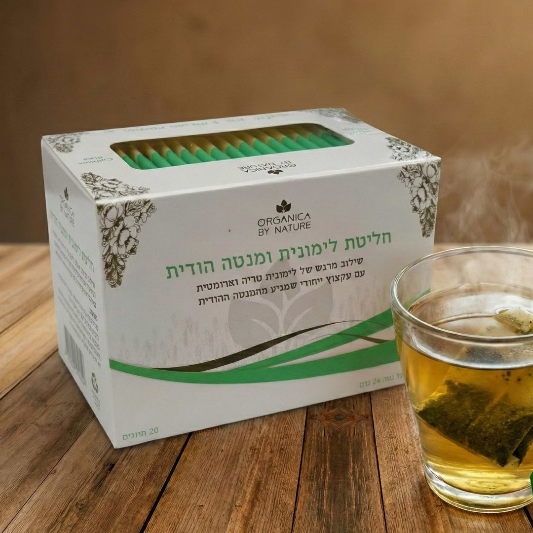 1 חליטת לימונית ומנטה הודית – תמונה 1