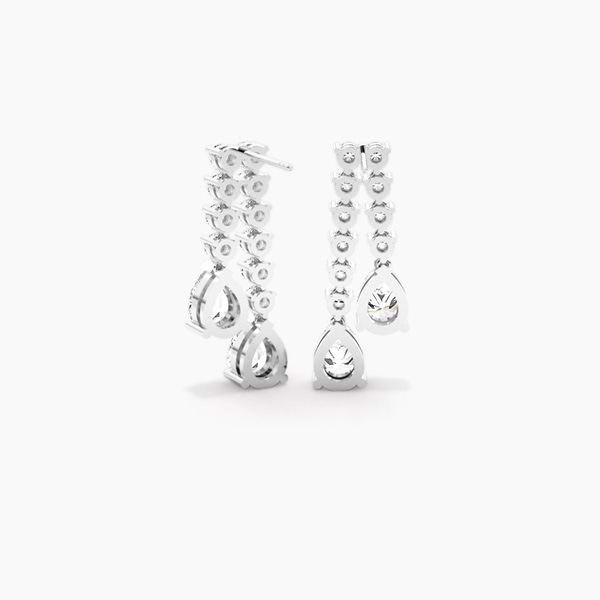 Diamond Statement Earrings | Austen & Blake UK