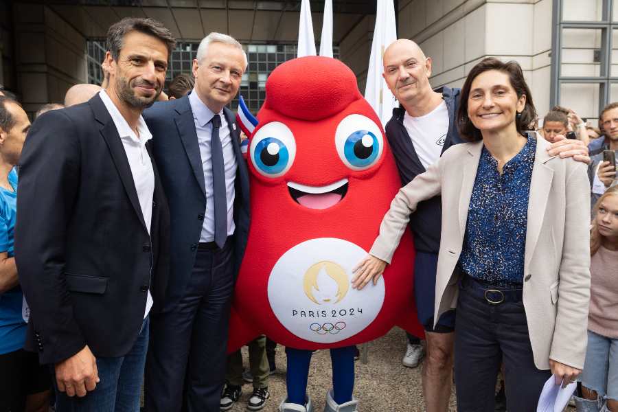 Phyrge, la mascota de los juegos olimpicos Paris 2024