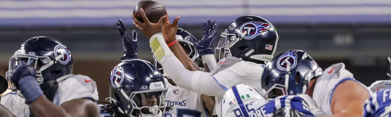 Jugadores del Tennessee - Jugada Campo Futbol americano