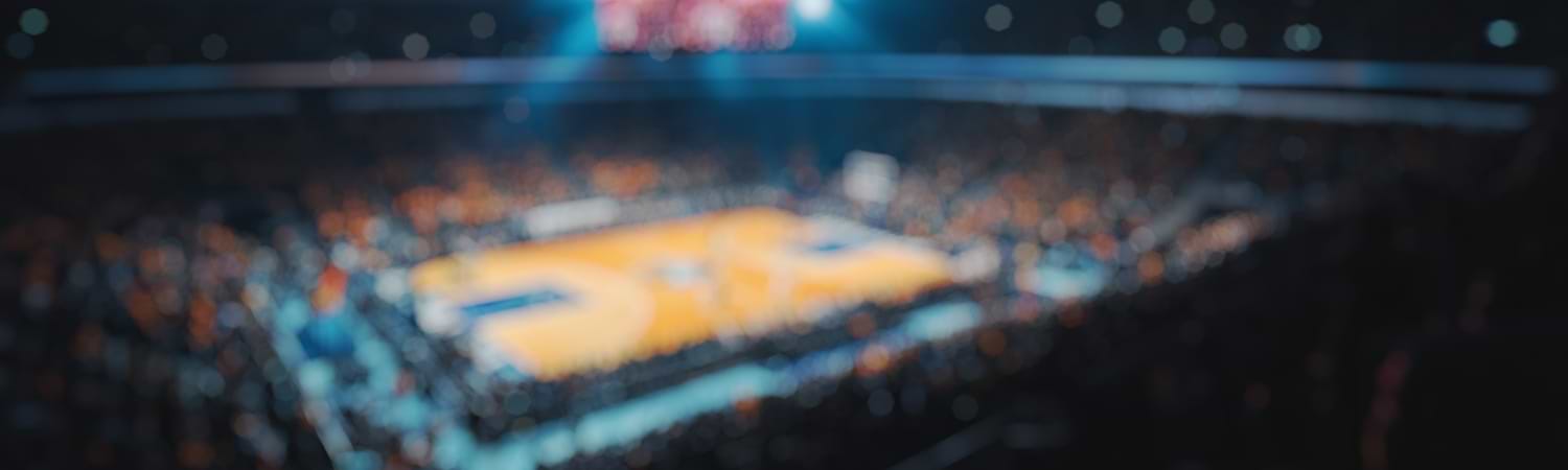 blurred campo de basquetball