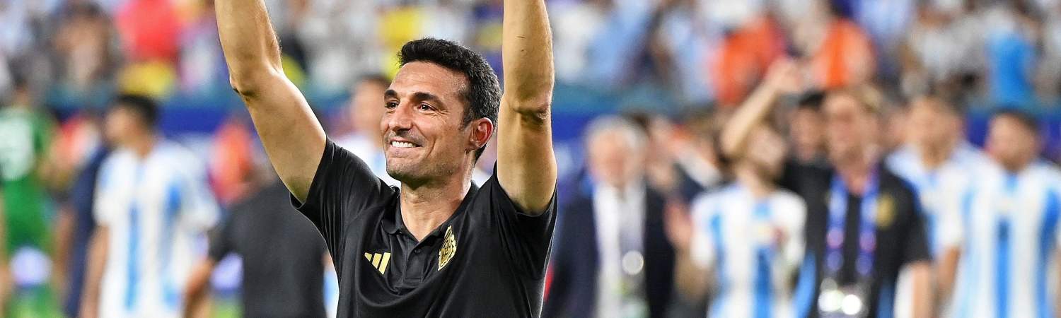 Lionel Scaloni cuatro títulos y tercer puesto