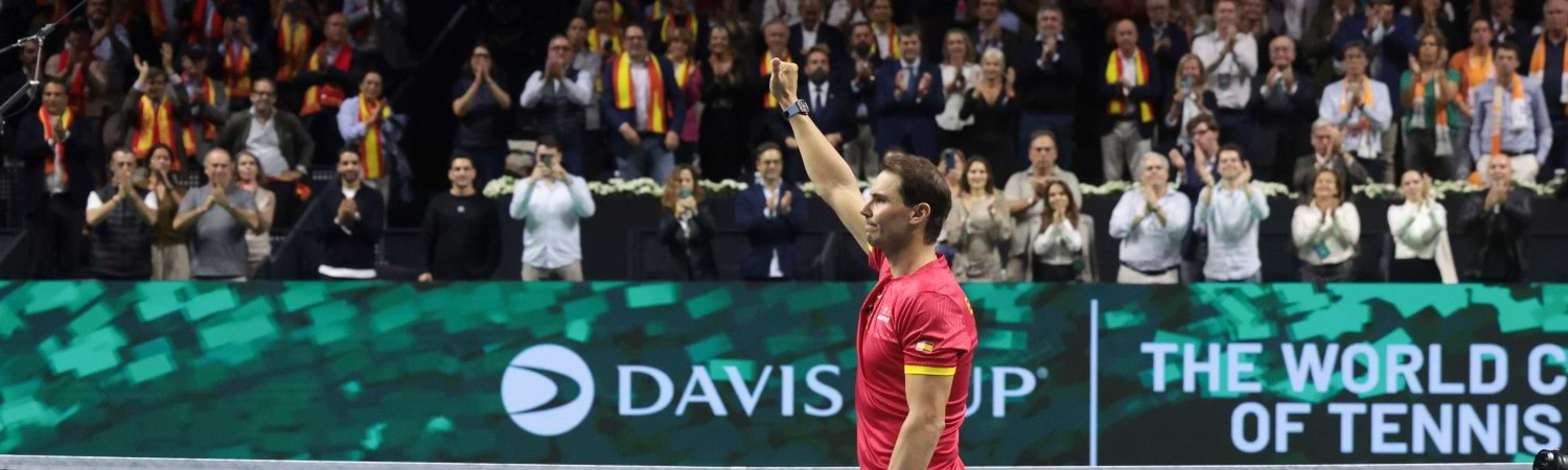 el retiro de Rafael Nadal en la davis cup