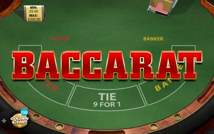 Baccarat Without Sidebets