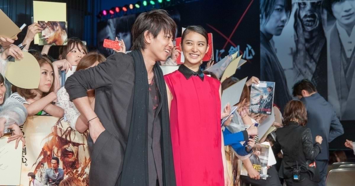 映画 るろうに剣心 レッドカーペット　イベント時使用パネル 映画『るろうに剣心』完成披露レッドカーペットイベより公式レポ