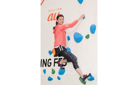 「au CLIMBING FES」
今、注目のスポーツクライミングを手軽に体験