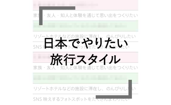 Q5 やりたい訪日旅行スタイルは？