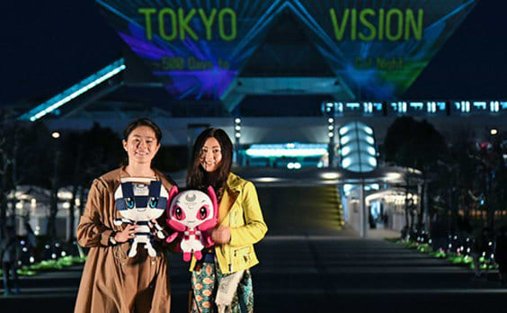 東京2020に向けて、
「Tokyo Vision」が夜を彩る